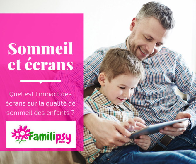 écrans sommeil enfant education psychologie internet