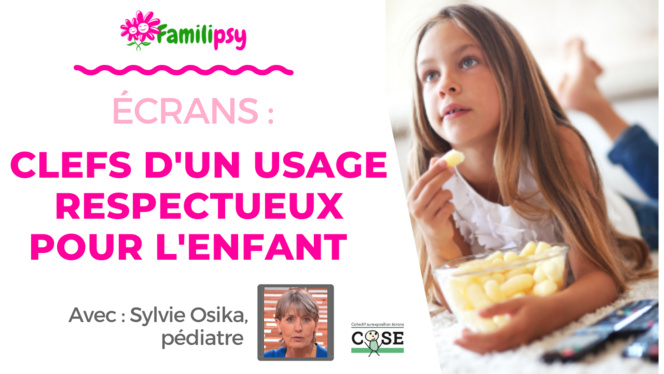 Ecrans - Clefs d'un usage serein et respectueux - WEBCONFÉRENCE (Replay)