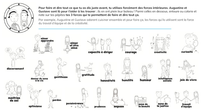 liste des forces intérieures et ressources enfant covidailes