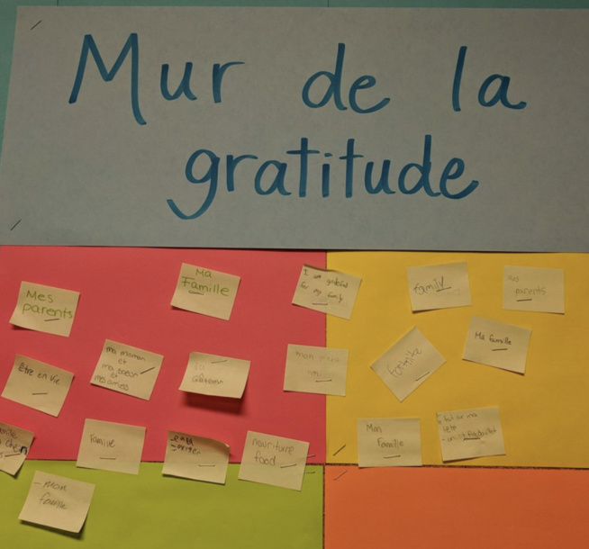 mur de la gratitude