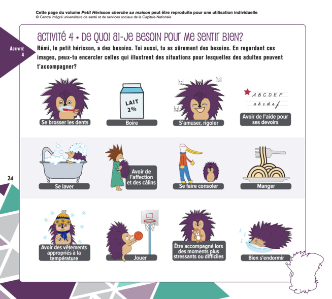 Cahier d'activité pour soutenir l'estime de soi des enfants (outil à télécharger)