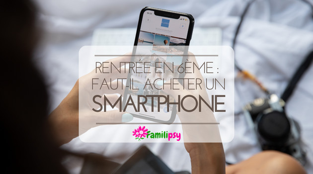 smartphone rentréee collège parent