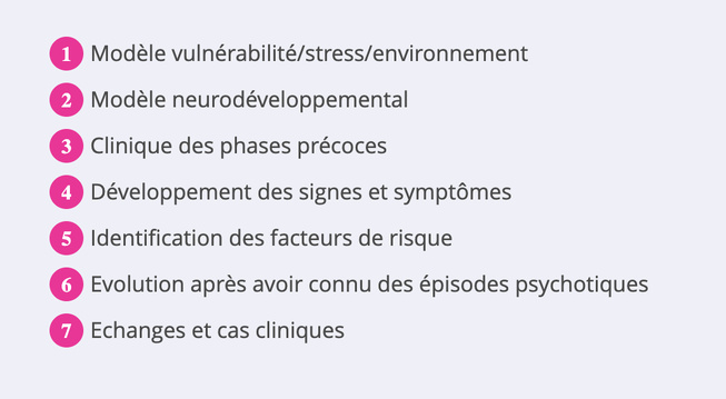 Trouble psychotique - Détecter les premières phases - FORMATION ELEARNING Trouble psychotique - Détecter les premières phases - FORMATION ELEARNING