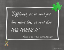 vivre avec un enfant  différent