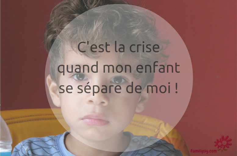 Le trouble d'anxiété de séparation