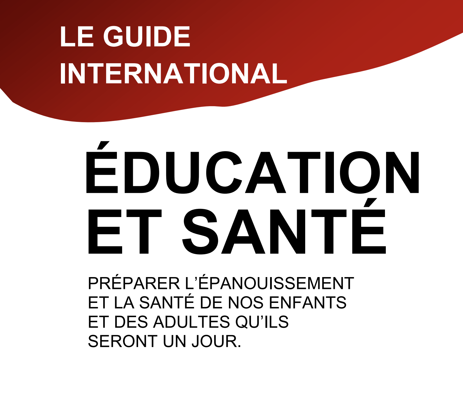 Guide education santé enfants parents