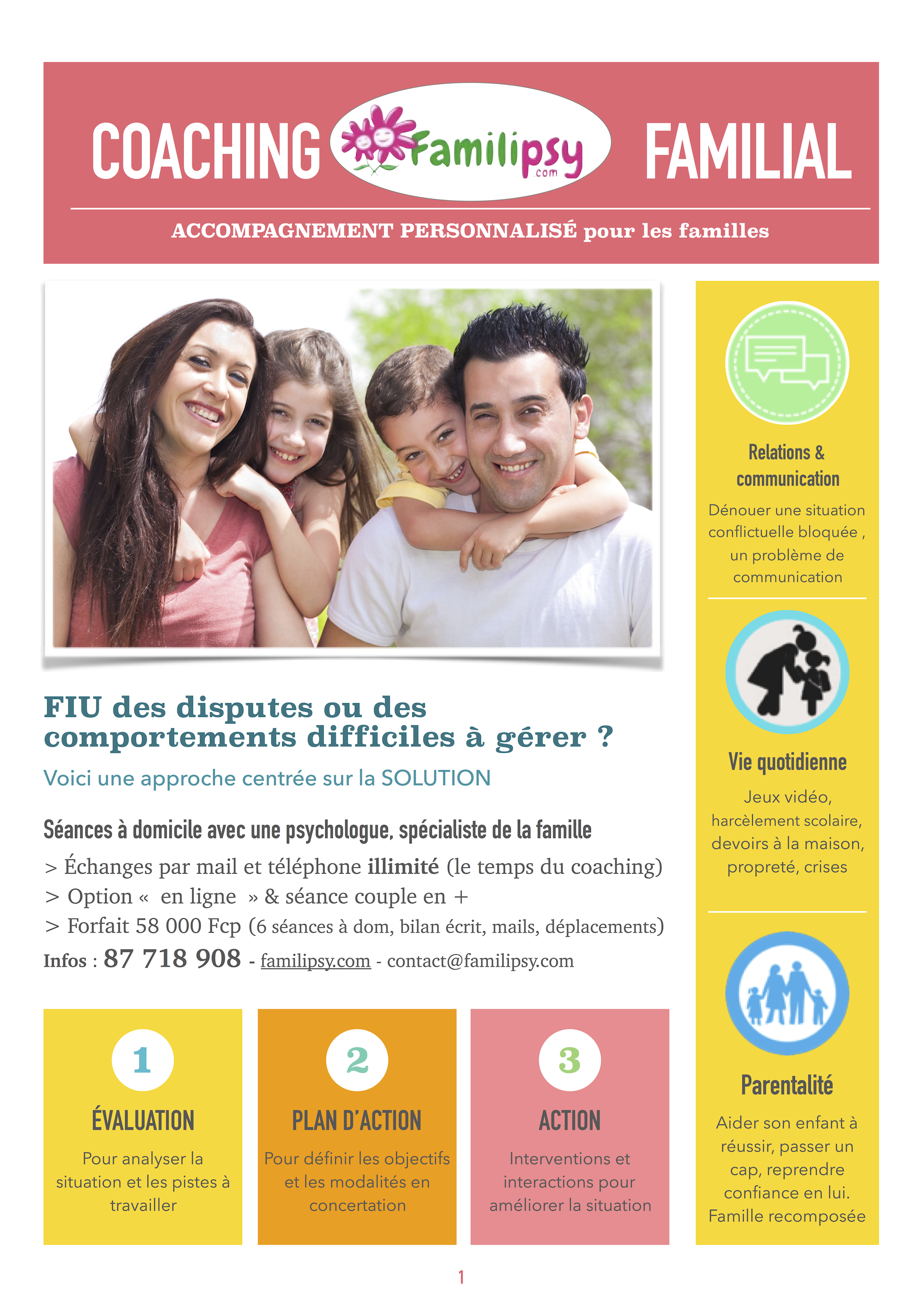 COACHING FAMILIAL PERSONNALISE