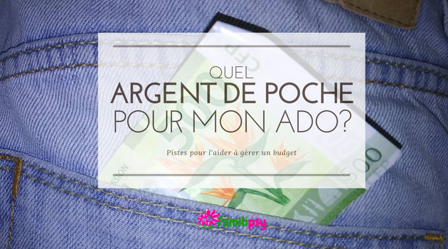 les ados et l'argent de poche