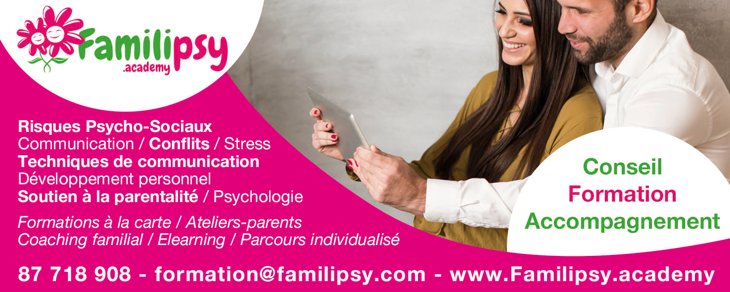 Familipsy formation coaching stress conflits communication professionnelle