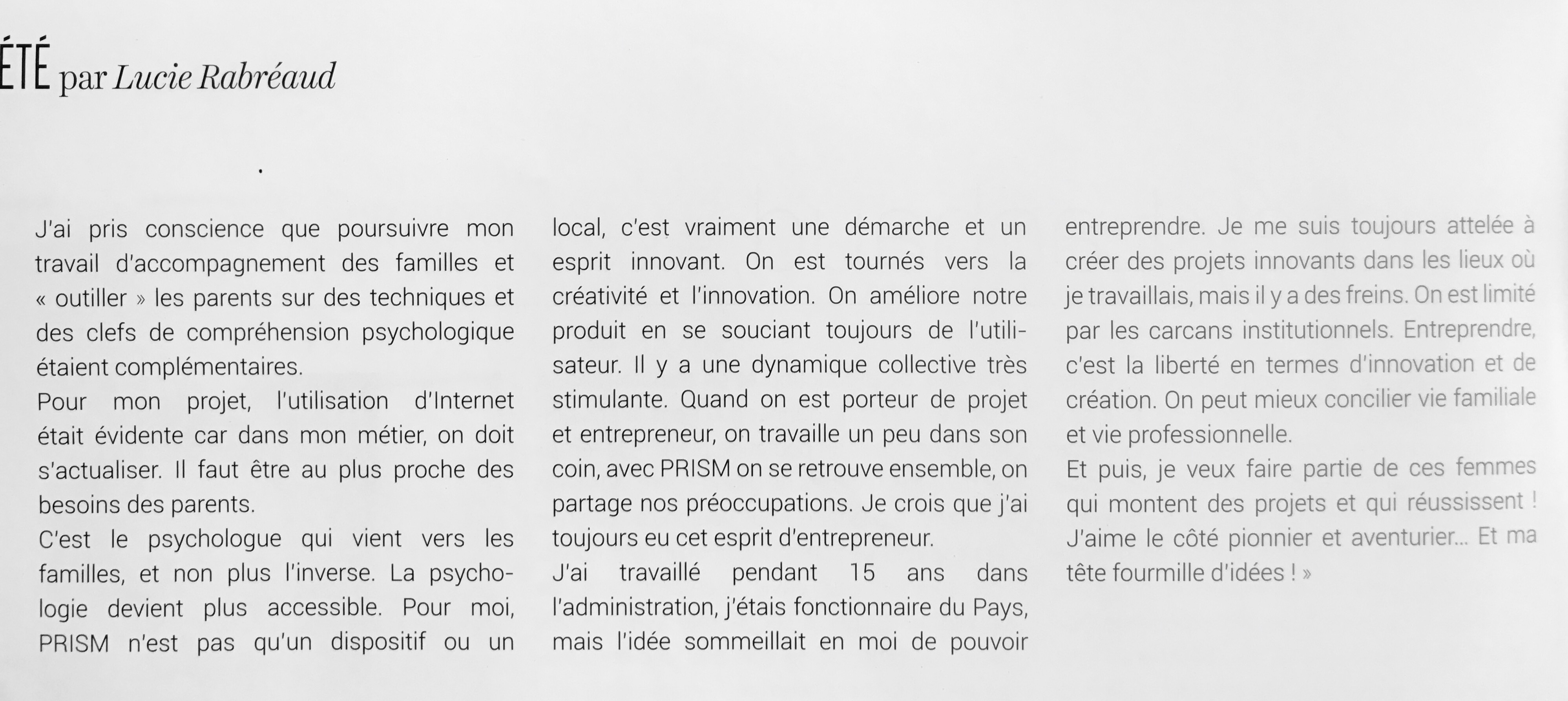 Nathalie Colin-Fagotin -  Familipsy - entreprenariat social