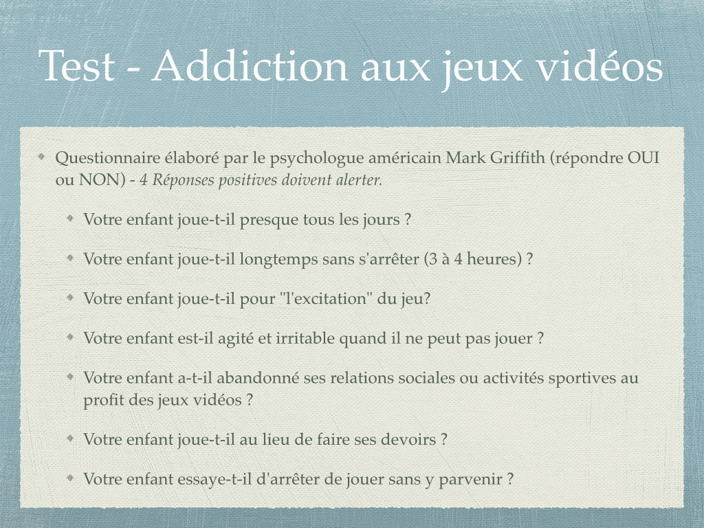 enfants accros aux écrans test enfants accros aux écrans test