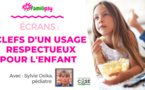 Ecrans - Clefs d'un usage serein et respectueux - WEBCONFÉRENCE (Replay)
