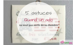 Mon ado ne veut pas sortir de sa chambre : 5 astuces