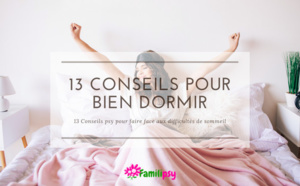 13 conseils (issus de la recherche) pour bien dormir