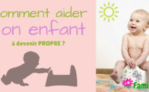 Comment aider son enfant à devenir propre ?